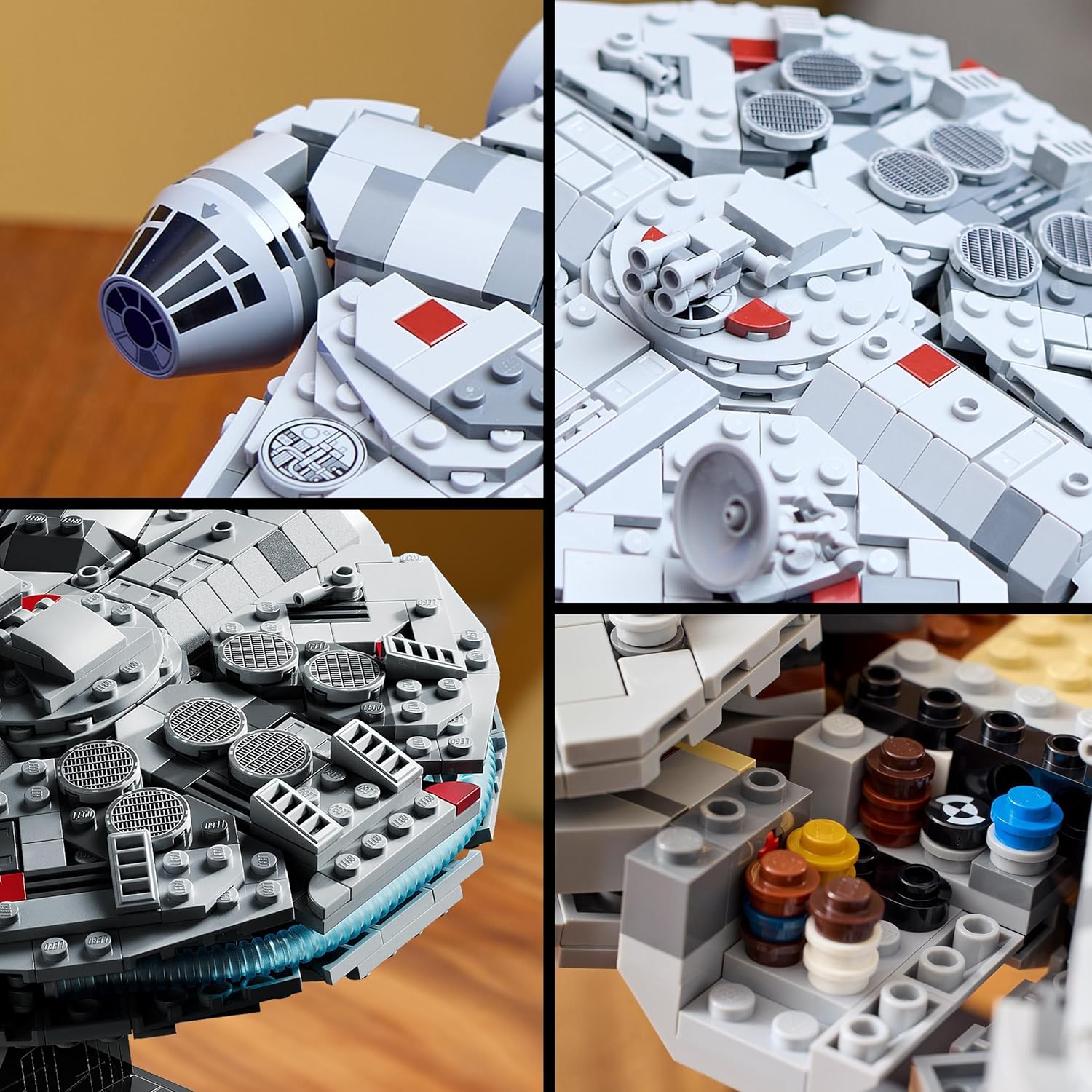 LEGO Star Wars Millennium Falcon 75375 avec présentoir – Image 4