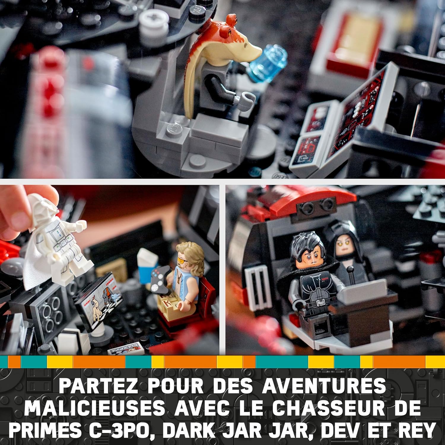 Le Faucon Noir LEGO Star Wars 75389 avec 6 minifigurines – Image 5