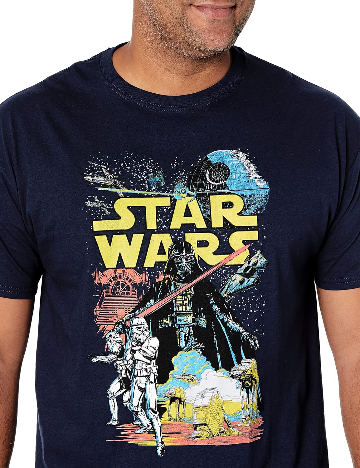 T-shirt homme Star Wars Rebel au visuel classique – Image 3