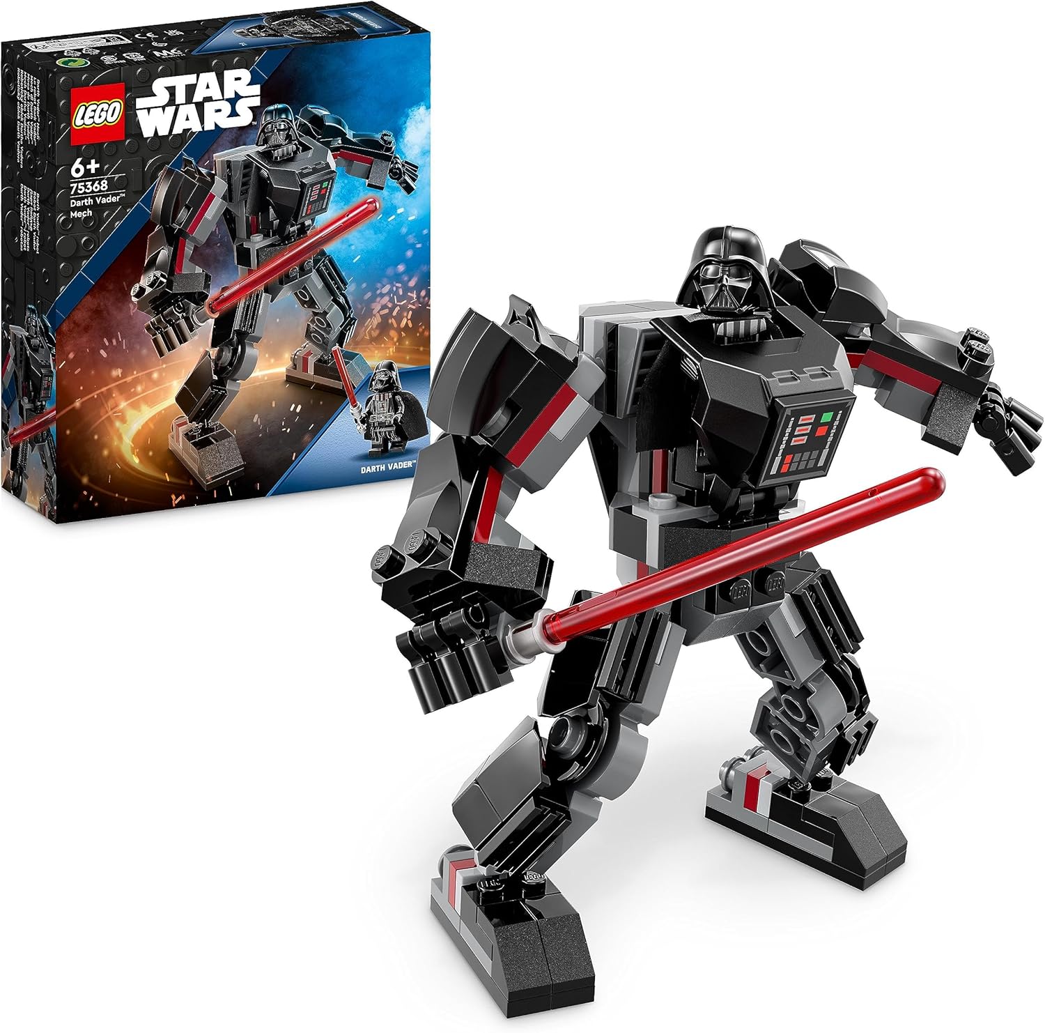 LEGO 75368 Star Wars Robot Dark Vador avec minifigurine