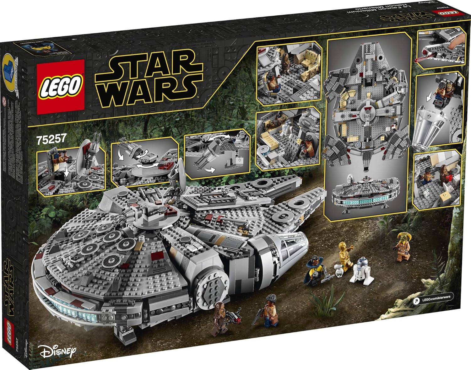 LEGO Star Wars Millennium Falcon 75257 avec minifigurines, L'Ascension de Skywalker – Image 6