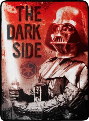 Couverture Star Wars micro raschel Règle Galaxy 116,8 x 152,4 cm