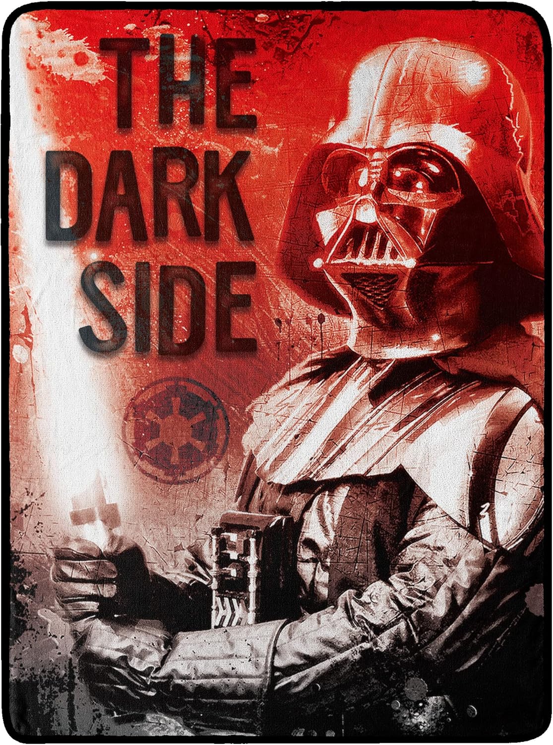 Couverture Star Wars micro raschel Règle Galaxy 116,8 x 152,4 cm