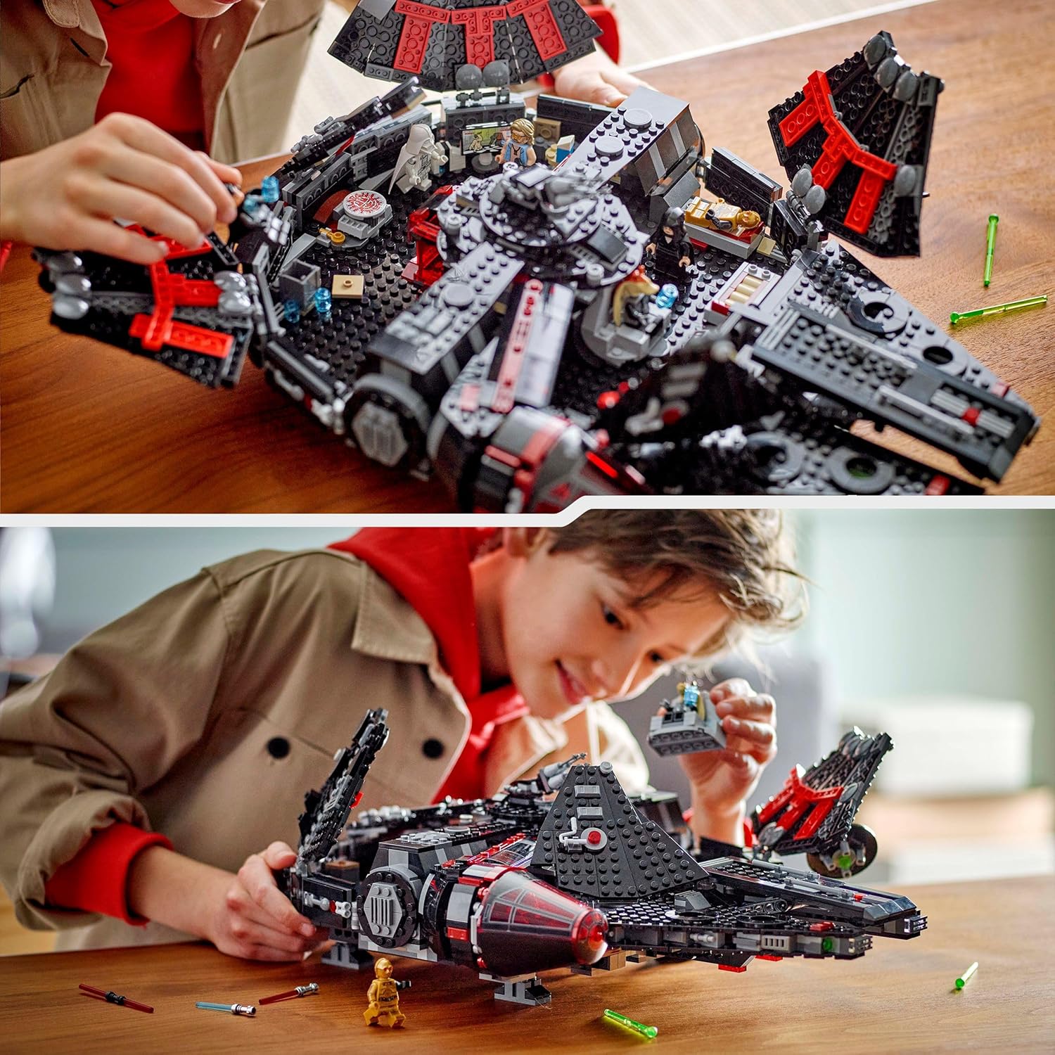 Le Faucon Noir LEGO Star Wars 75389 avec 6 minifigurines – Image 8