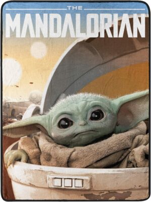 Couverture micro raschel Star Wars L'Enfant Est Arrivé 116,8 x 152,4 cm