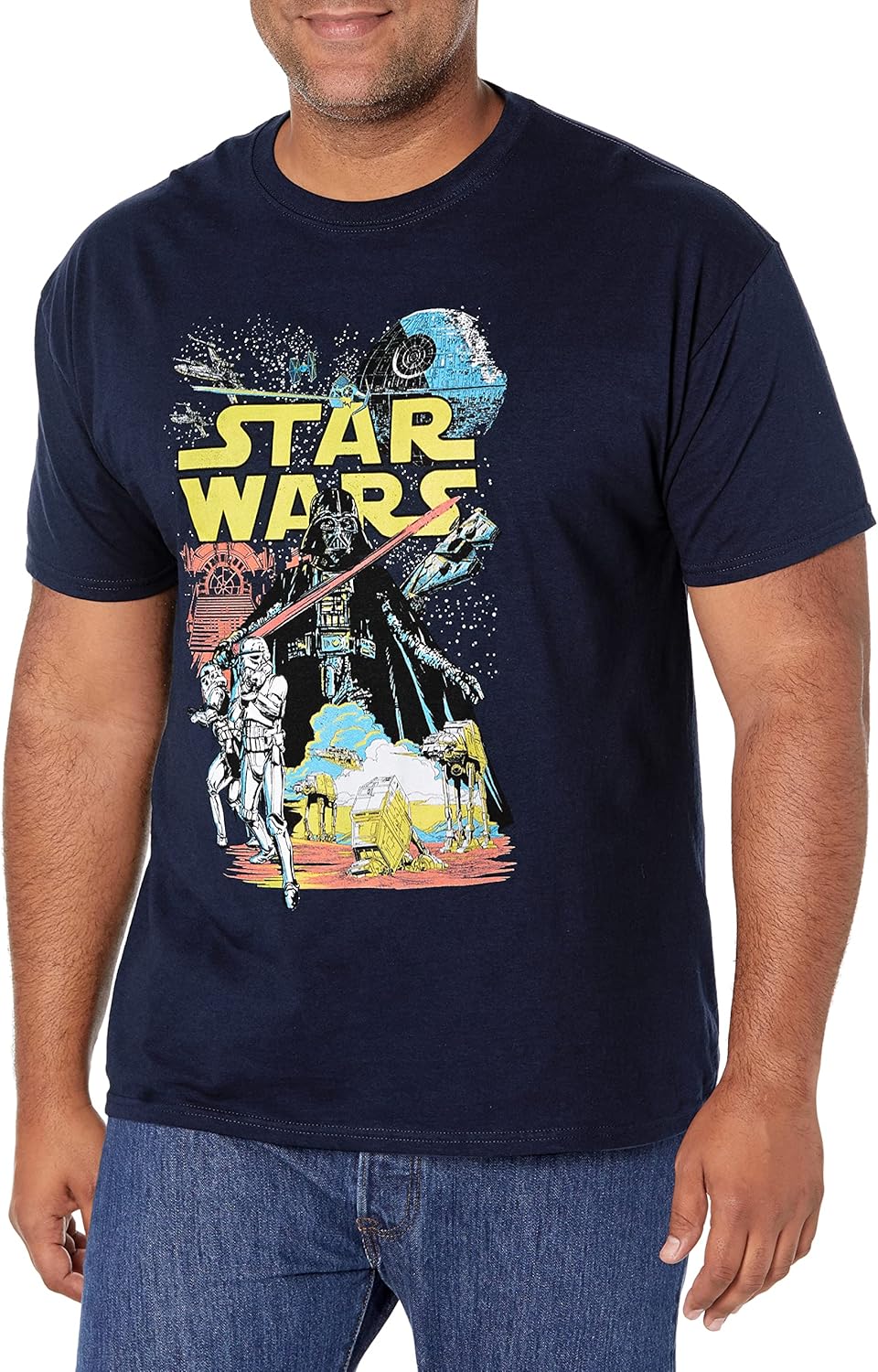 T-shirt homme Star Wars Rebel au visuel classique