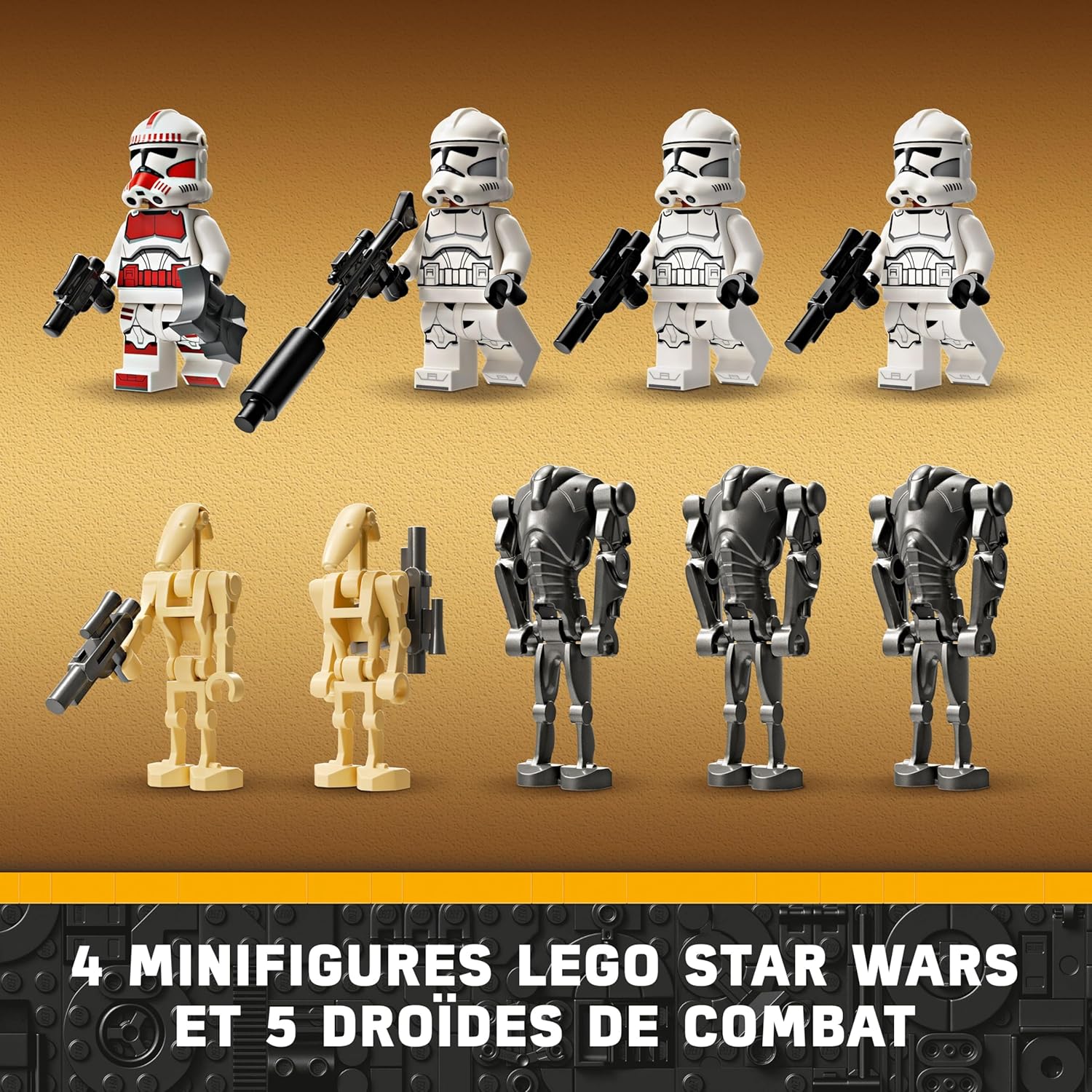 LEGO Star Wars 75372 Pack de Combat Clone Troopers et Droïdes de Combat – Image 3