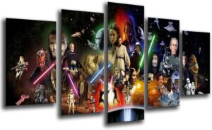 Tableau photo Star Wars Dark Vader 165 x 62 cm
