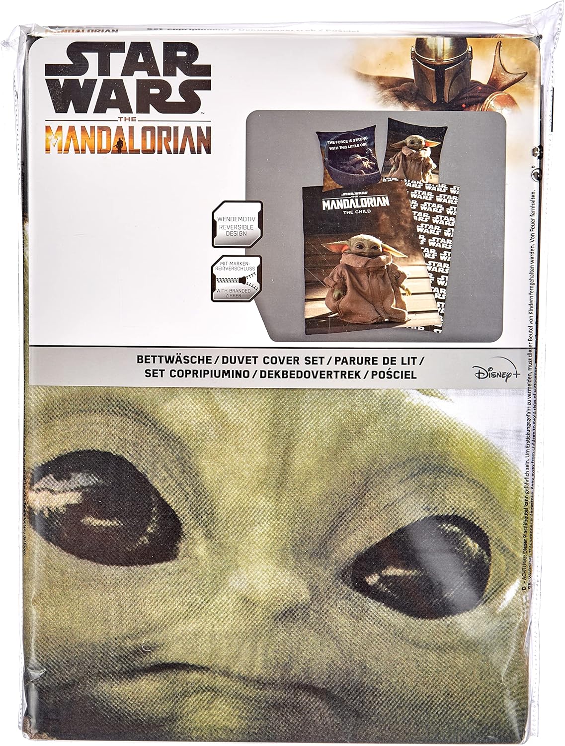 Parure Star Wars The Mandalorian réversible en Coton/Renforcé – Image 3