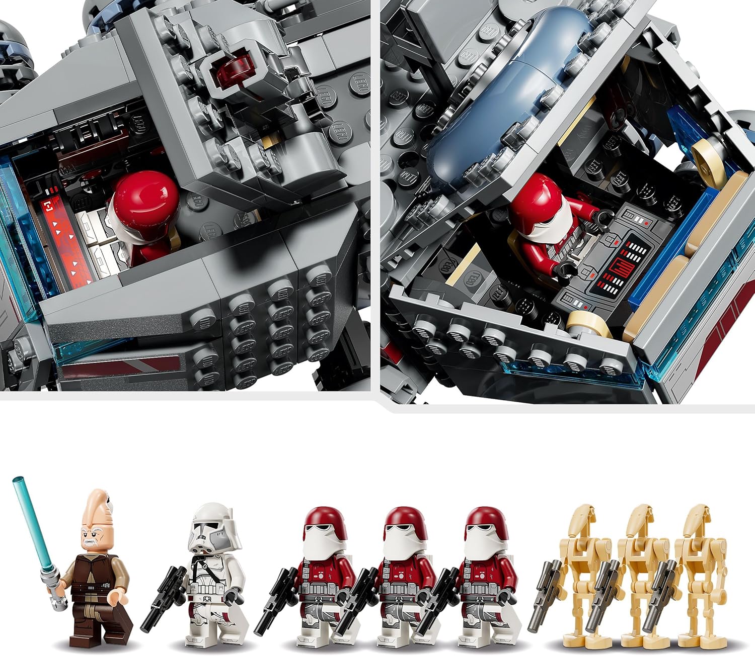 LEGO Star Wars 75413 Juggernaut de la République avec Ki-Adi-Mundi – Image 4