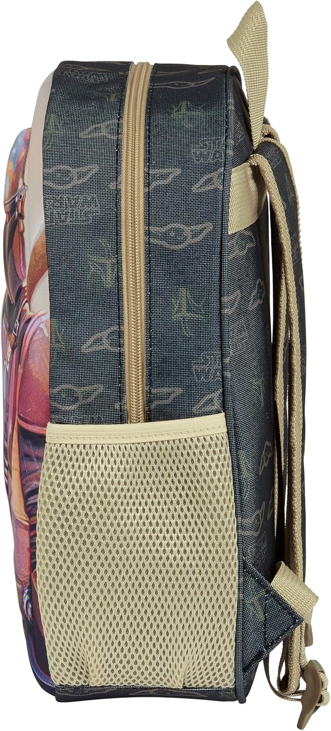 Sac à dos enfant Star Wars The Mandalorian M890A noir / beige – Image 3