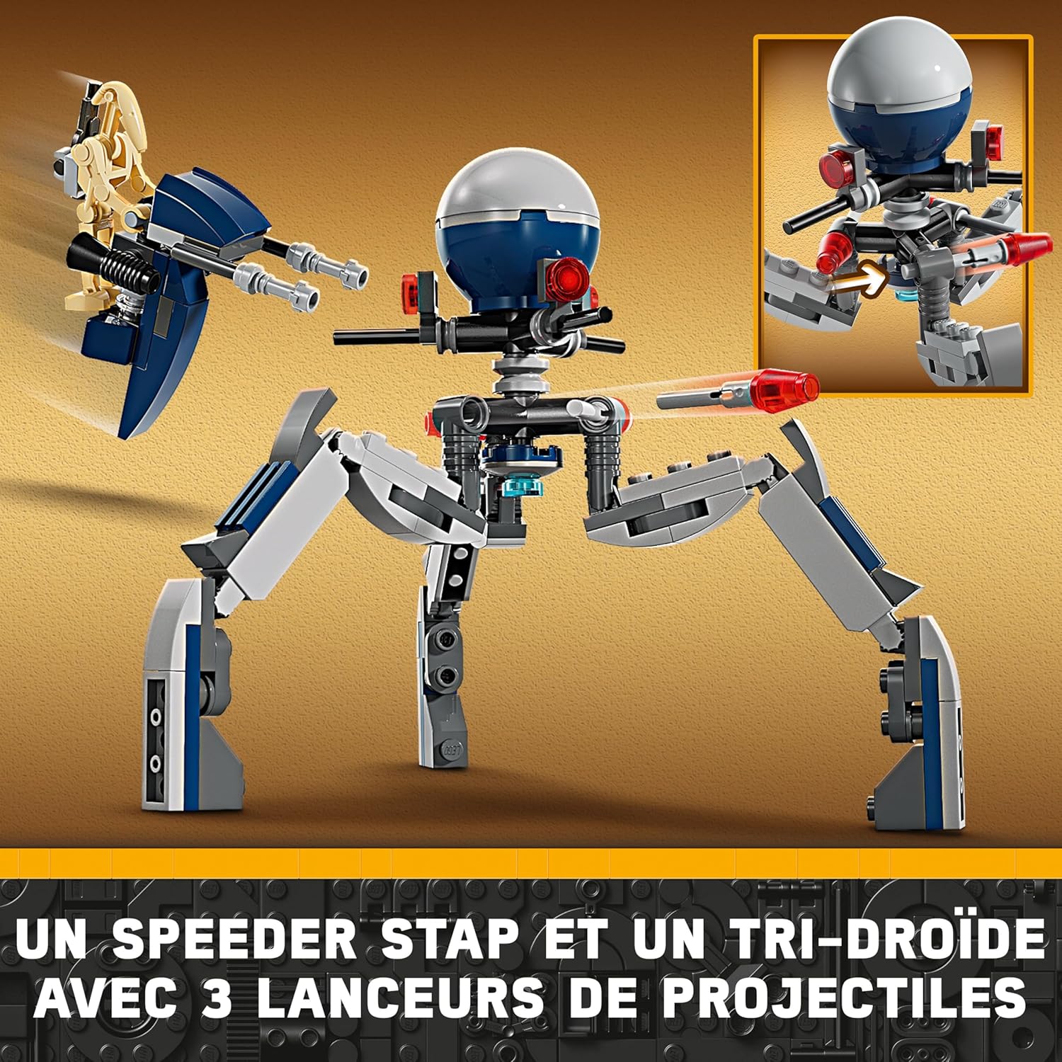 LEGO Star Wars 75372 Pack de Combat Clone Troopers et Droïdes de Combat – Image 5