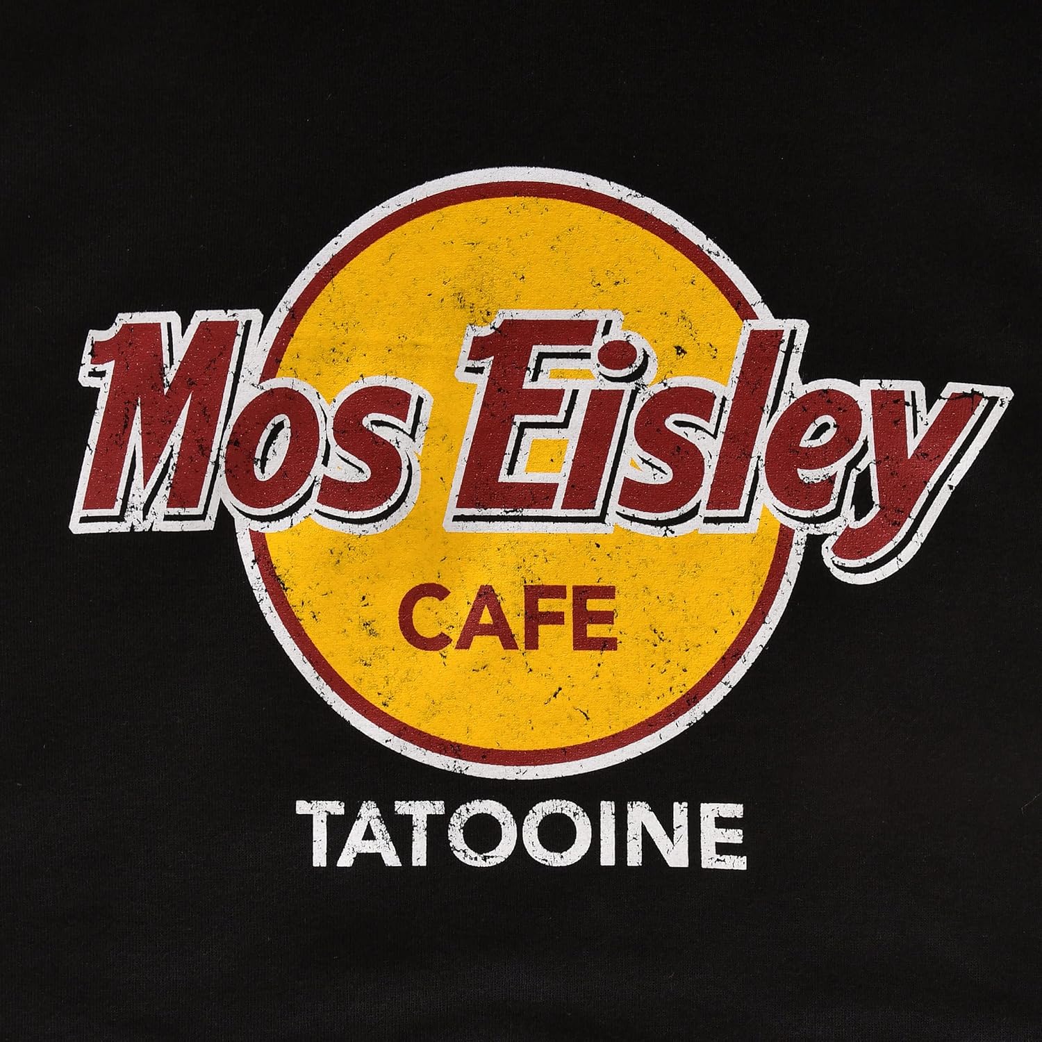 Sweat à capuche Star Wars Mos Eisley Cafe imprimé noir en coton – Image 2