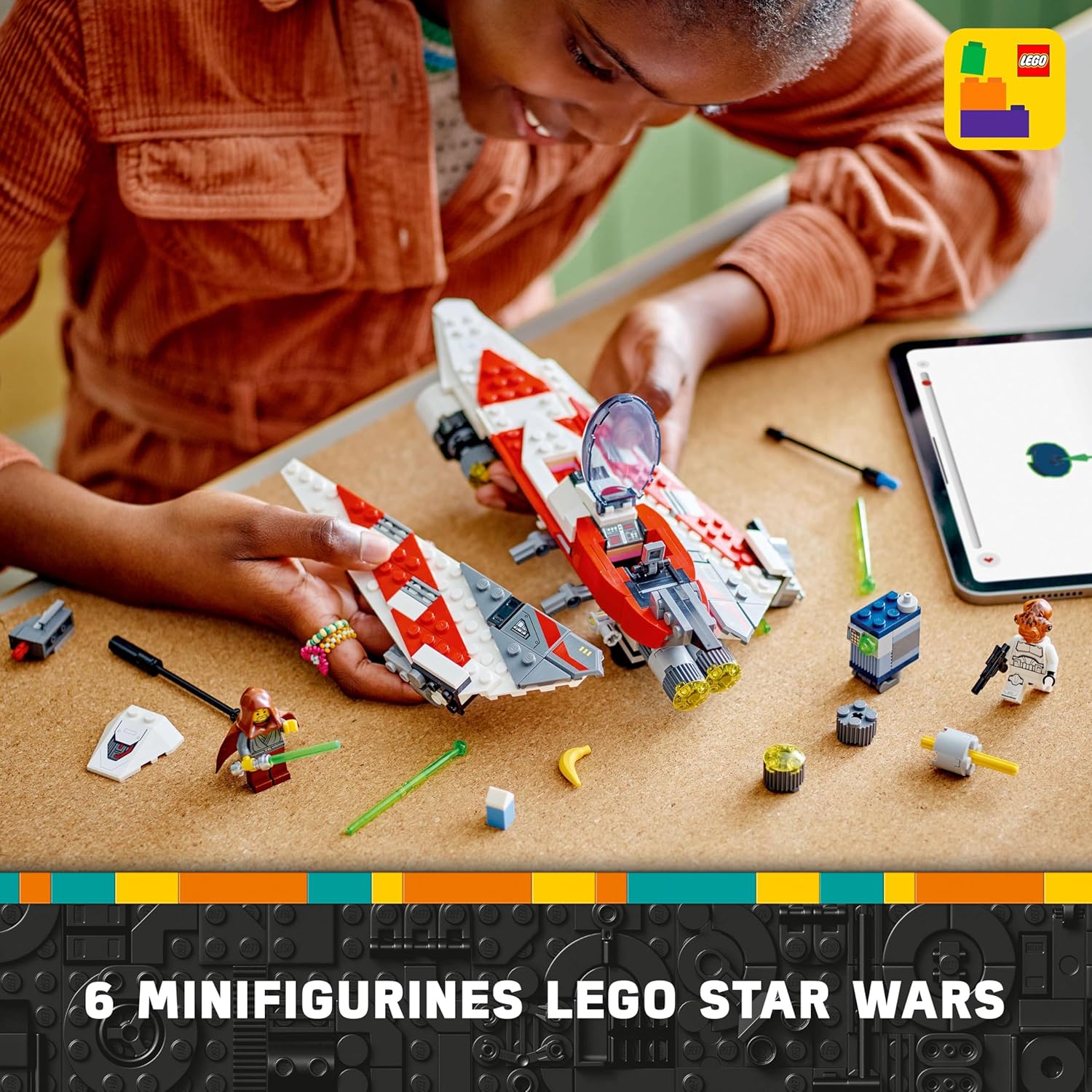 LEGO Star Wars Chasseur Stellaire Jedi Bob 75388 pour enfants dès 8 ans – Image 6