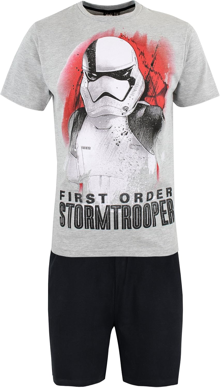 Pyjama Star Wars homme Stormtrooper avec short à taille élastique