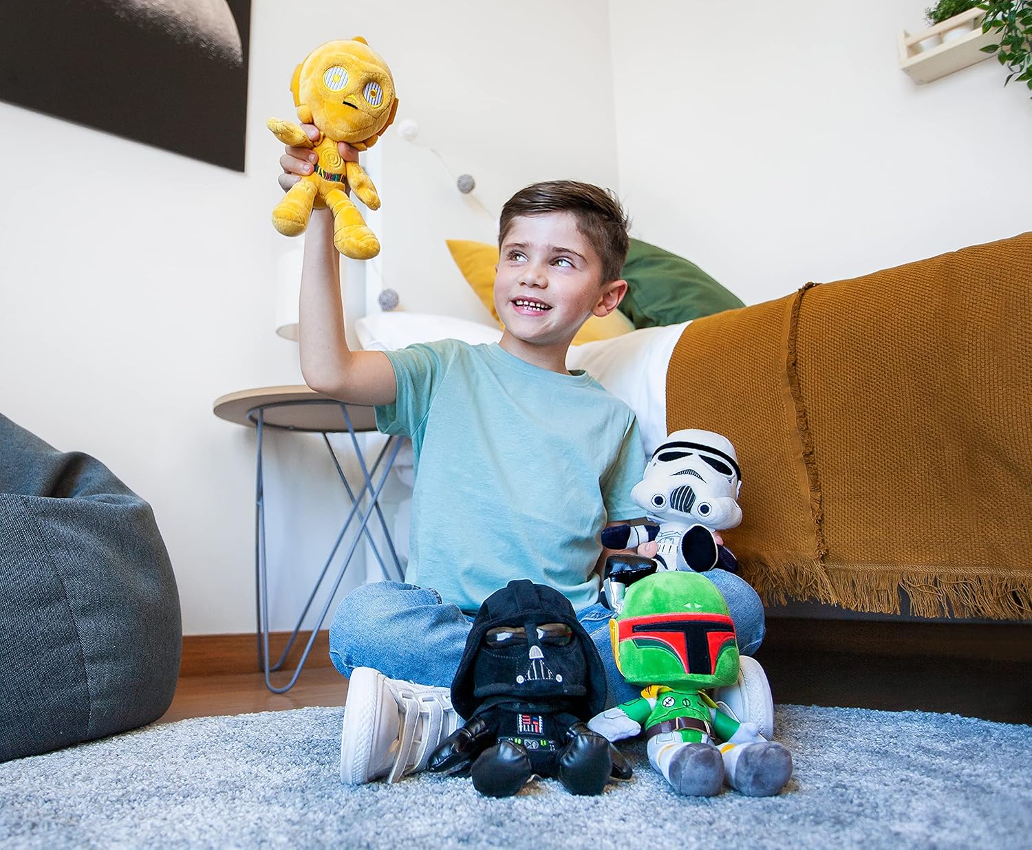 Peluche Star Wars C-3PO brodée 20 cm dès 3 ans – Image 2