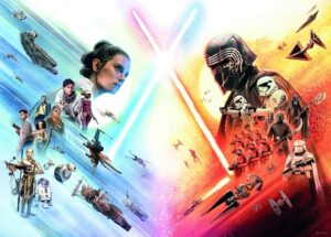 Affiche murale Star Wars Komar sur papier couché vinyle