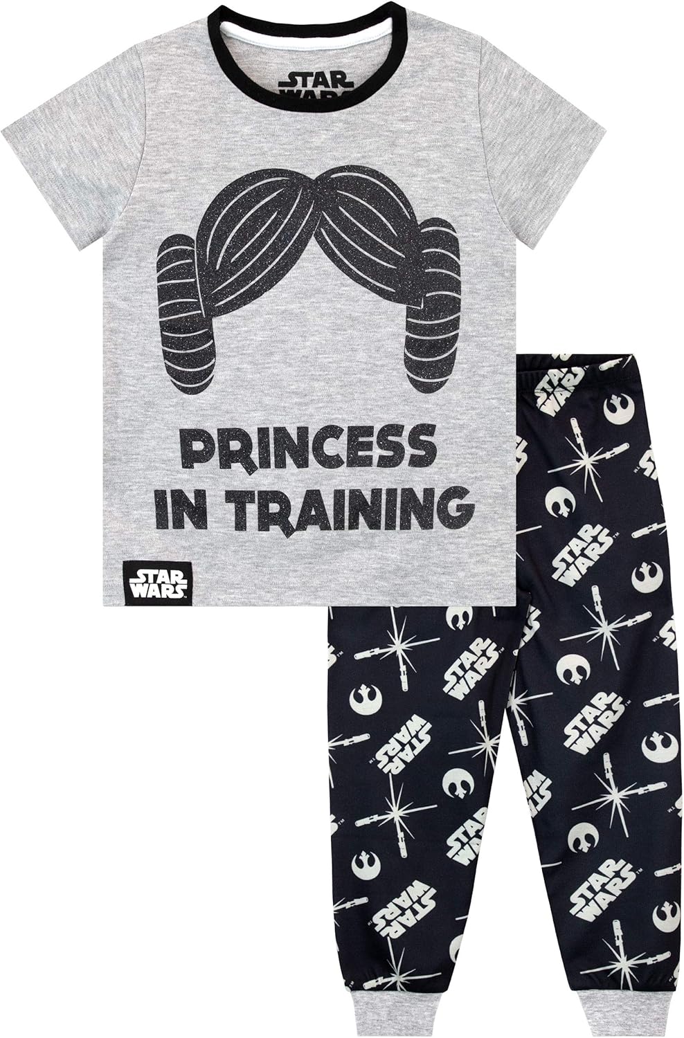 Pyjama fille Star Wars à enfiler manches courtes