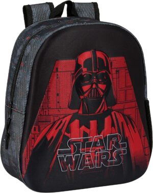 Sac à dos scolaire Star Wars 3D adaptable au chariot