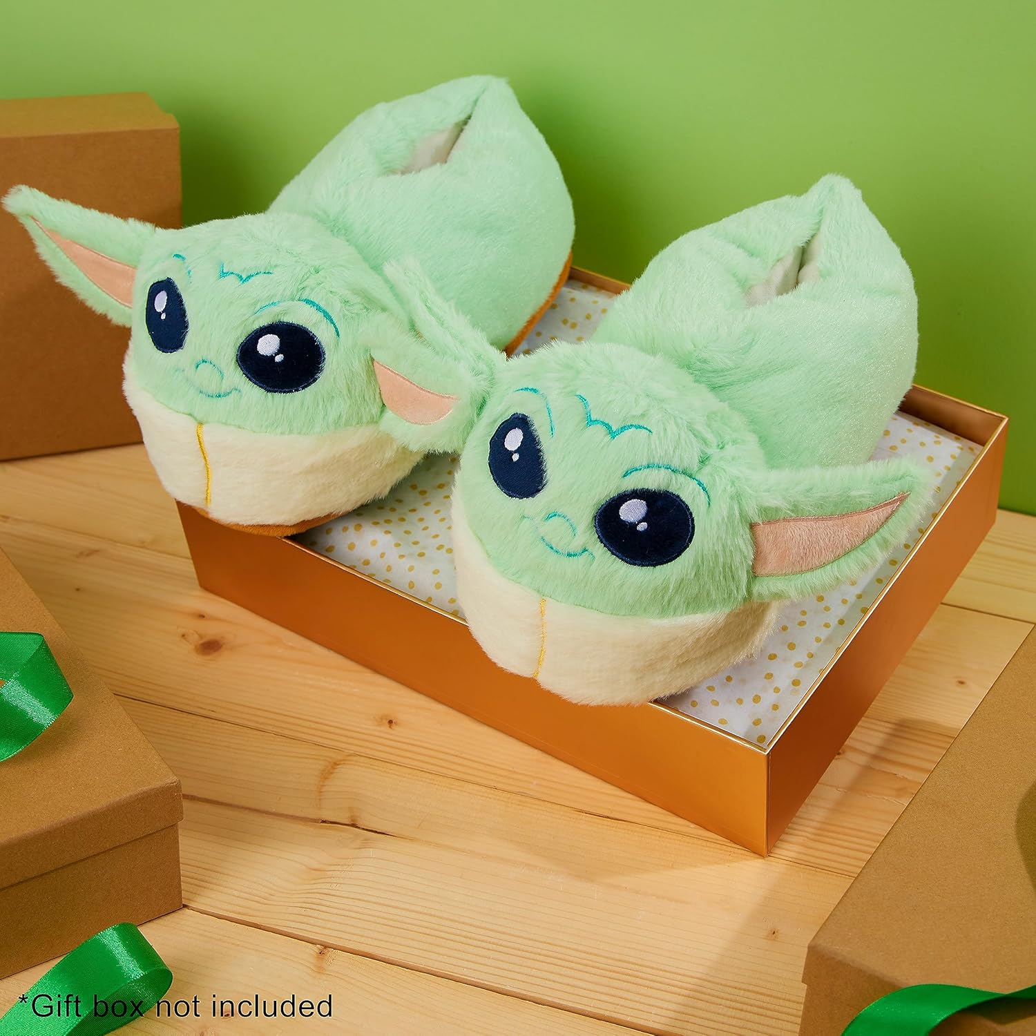 Chaussons peluche femme Disney Baby Yoda pour adulte – Image 2