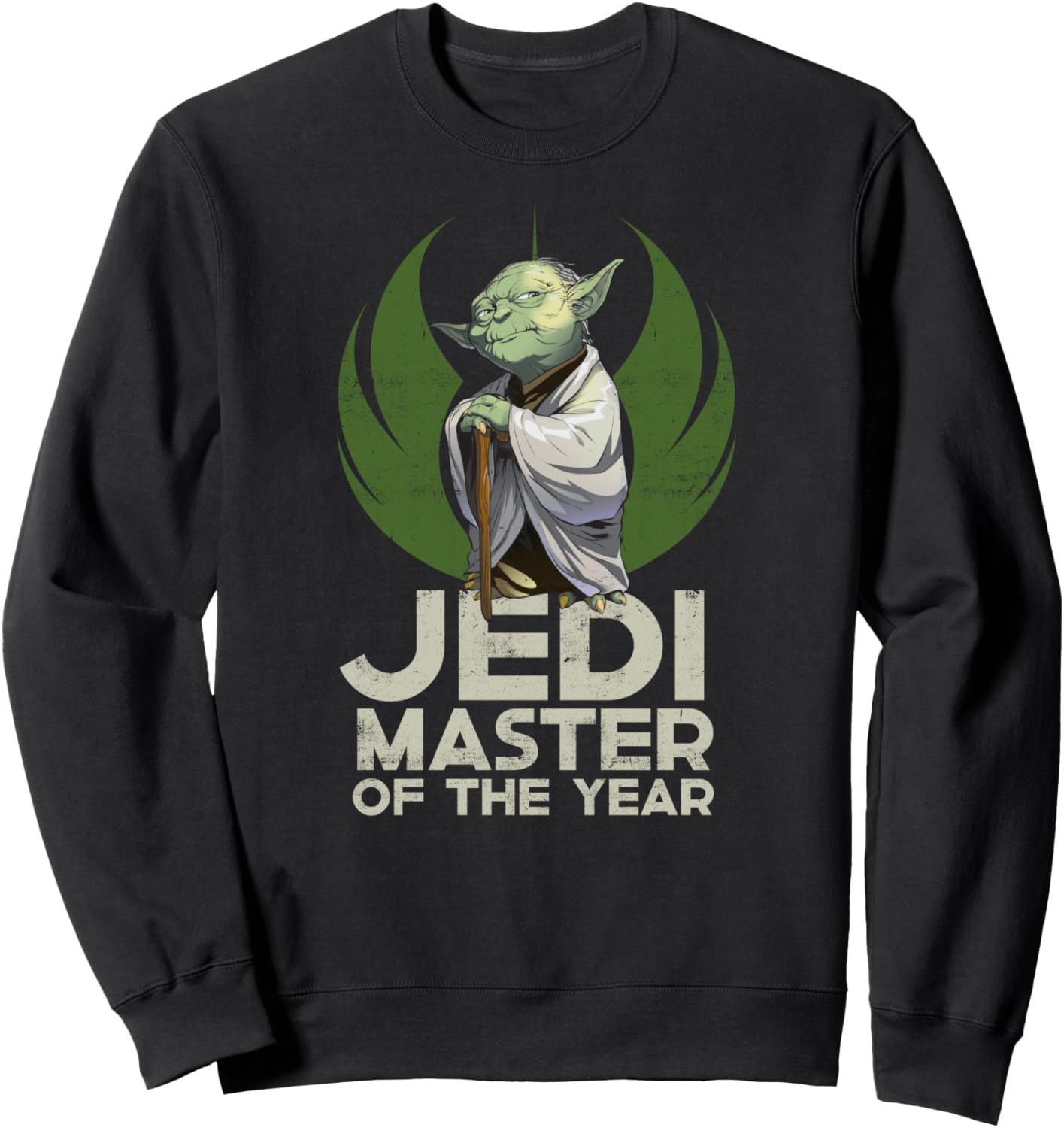 Sweatshirt Star Wars Yoda Jedi Master, coupe classique 241 g