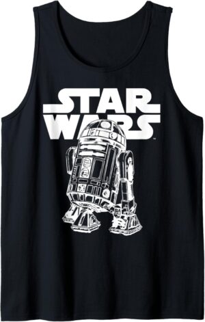 Débardeur Star Wars R2-D2 Logo Pose coupe classique