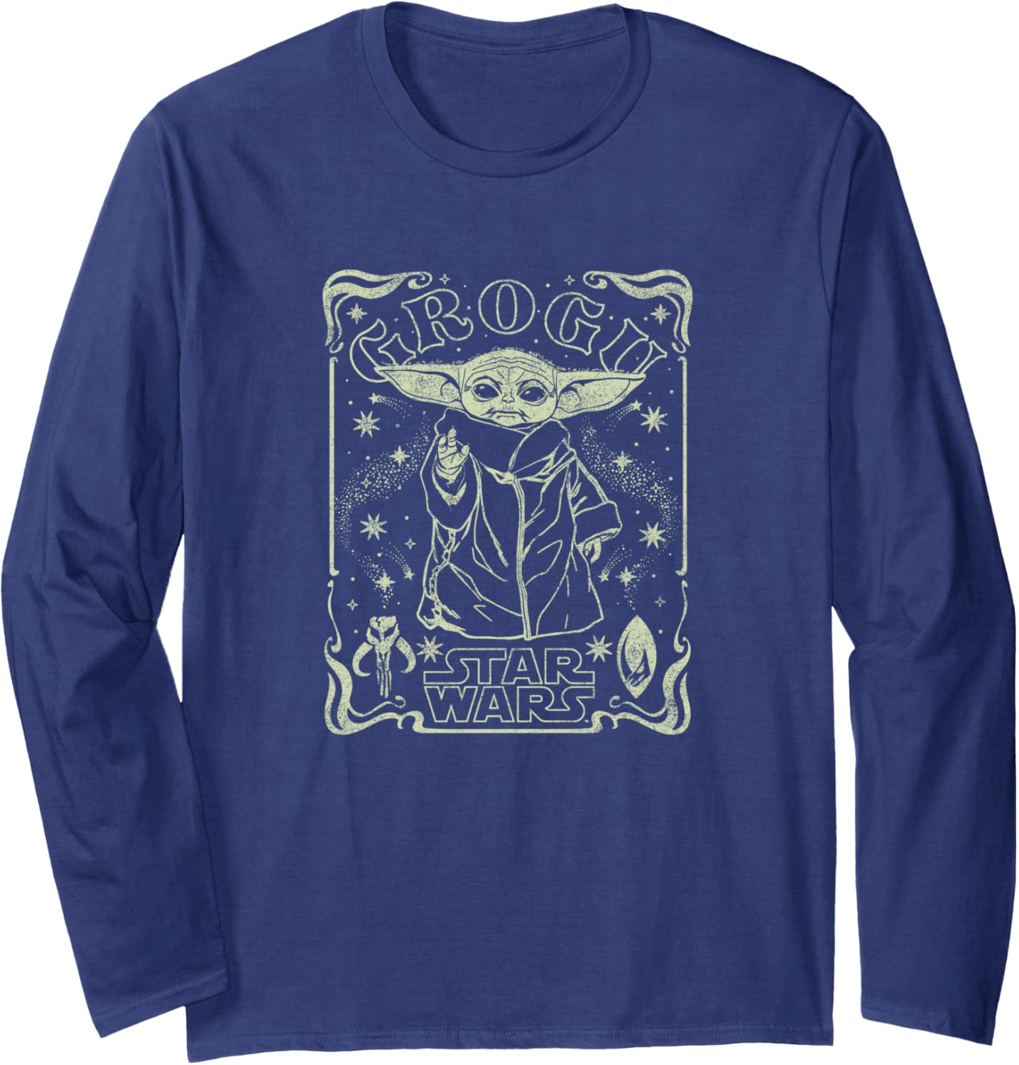 Grogu style tarot manche longue Star Wars The Mandalorian