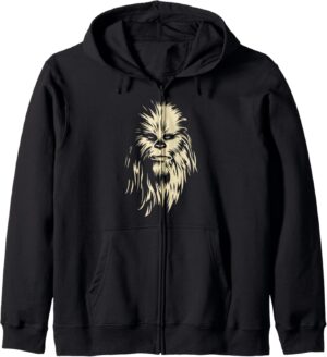 Sweat à capuche Star Wars Chewbacca Face Shadow, 241 g