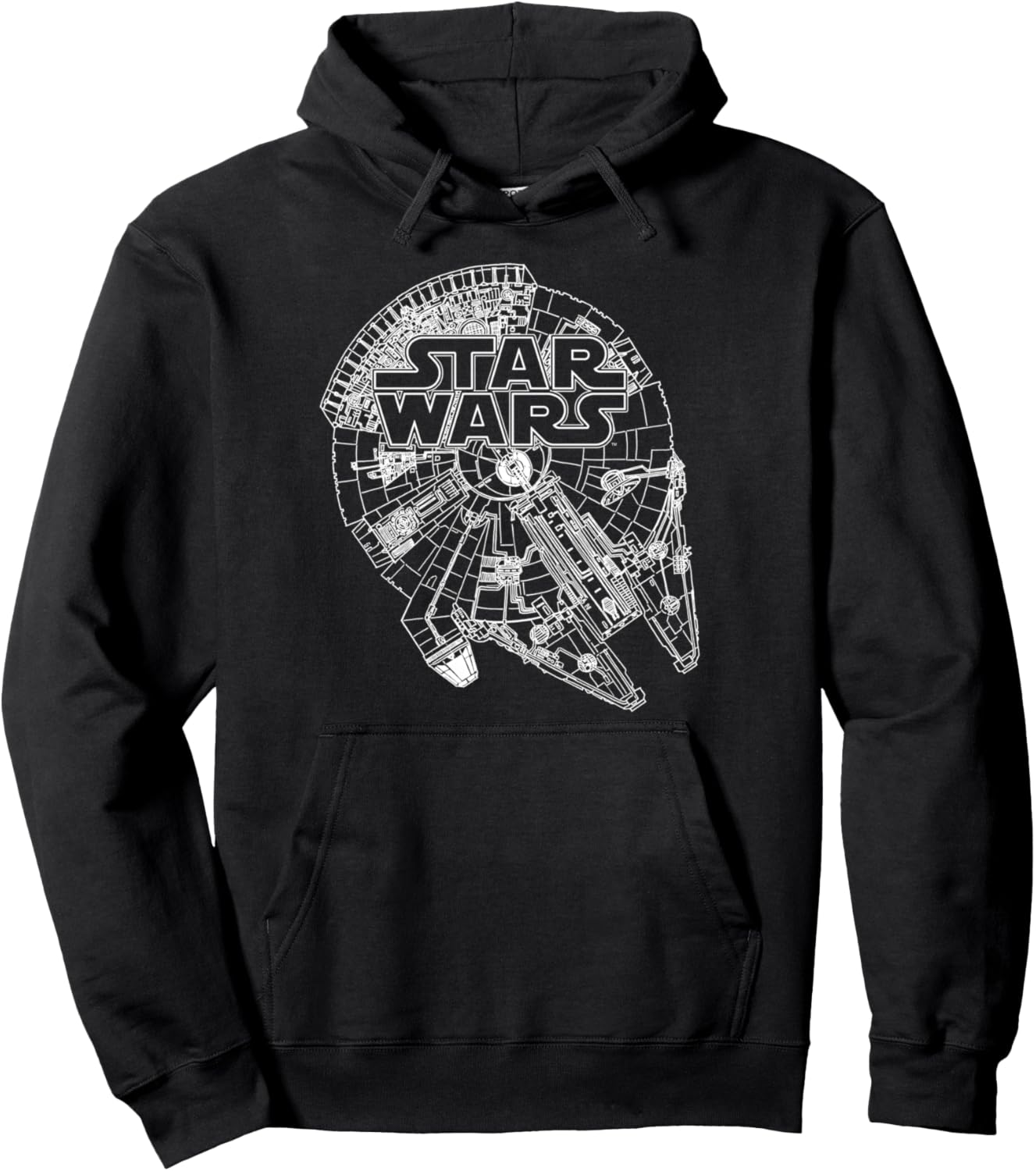 Sweat à capuche Star Wars Millenium Falcon 241 g
