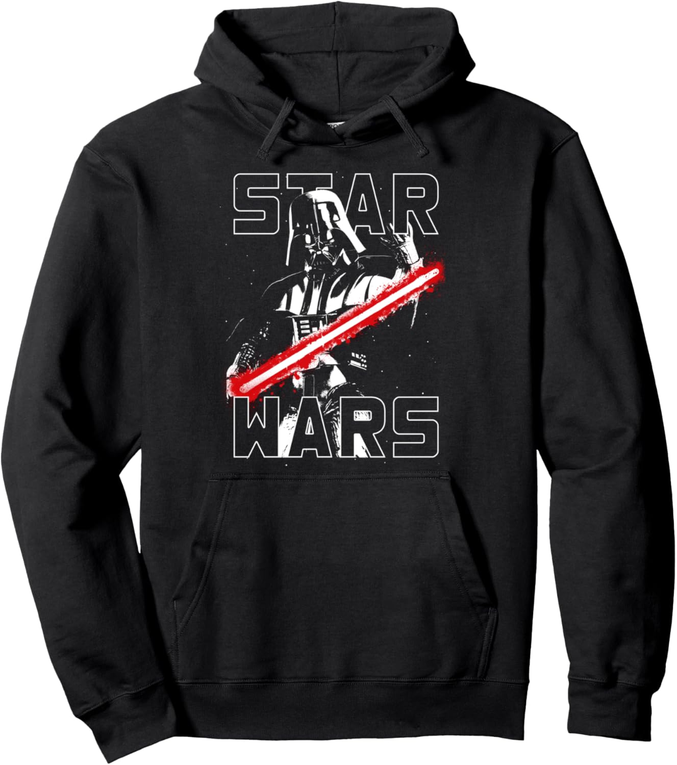 Sweat à capuche Star Wars Dark Vador portrait de la lumière, coupe classique