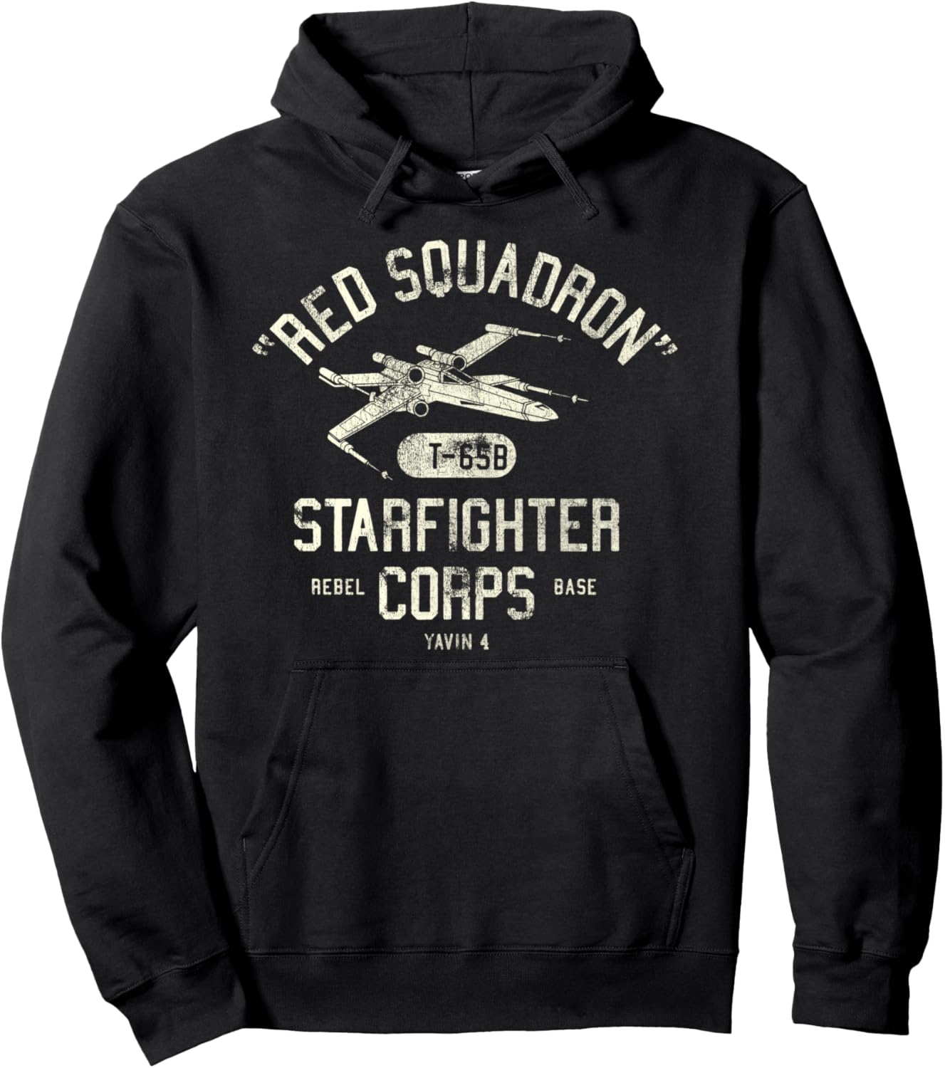 Sweat à capuche Star Wars Rebel X-Wing Corps Collegiate, col tissé