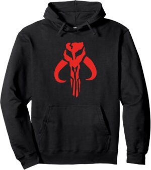 Sweat à capuche Star Wars The Mandalorian avec logo Skull