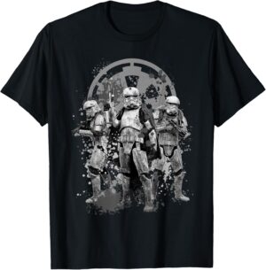 T-shirt Star Wars Stormtrooper Trio coupe classique