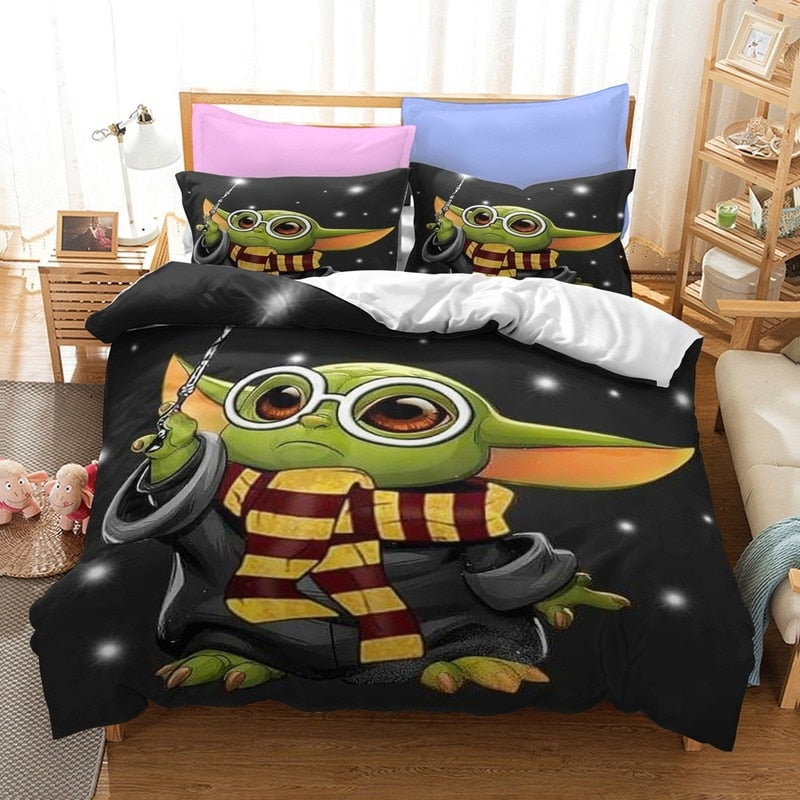 Housse de couette Star Wars Sorcier, plusieurs tailles