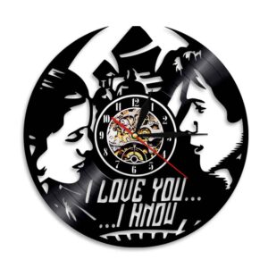Horloge Star Wars Leia & Han LED 0146