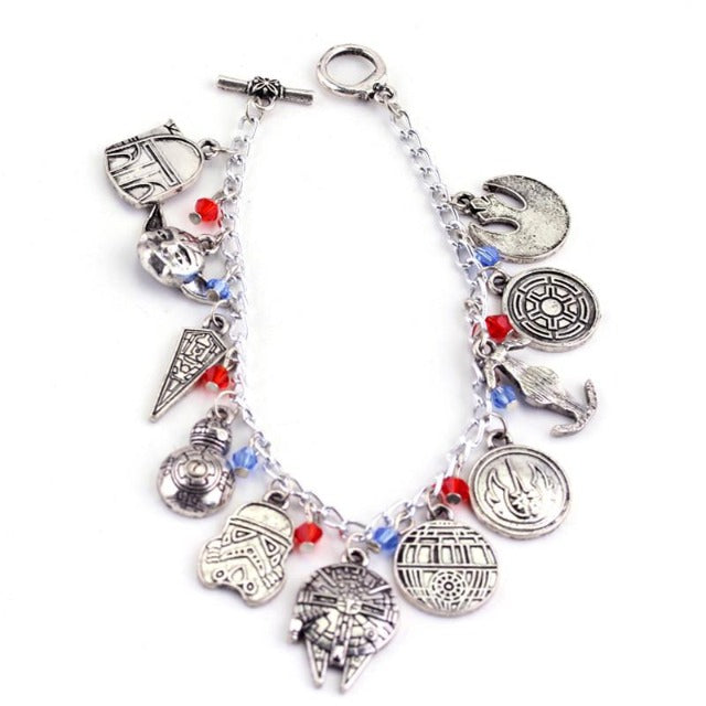 Bracelet médailles Star Wars