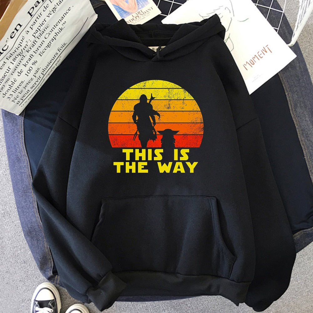 Sweat Star Wars Mandalorian en plusieurs coloris