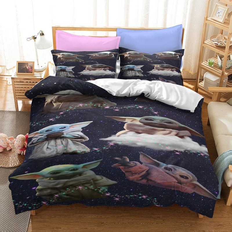 Housse de couette Star Wars Mignonne avec tailles 135X200cm à 260X220cm