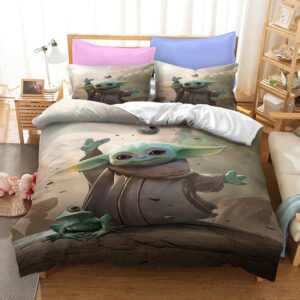 Housse de couette Star Wars Grogu Joueur, 4 tailles