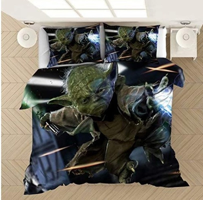 Housse de couette Star Wars motif Duel, 4 tailles