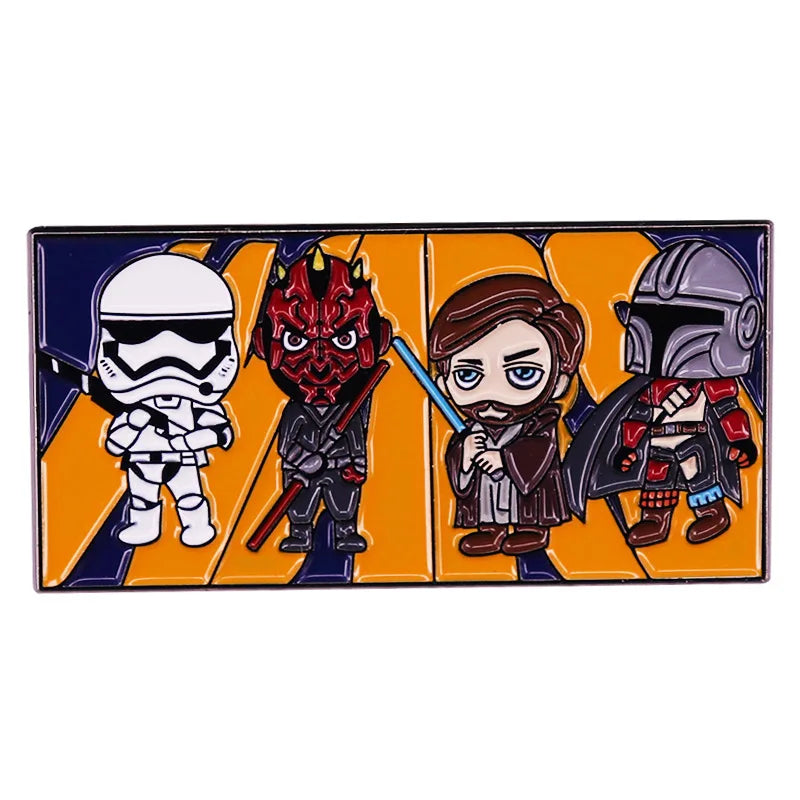 Pin's Star Wars Héros en coloris métal 28