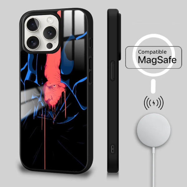 Coque Star Wars iPhone Vador au casque brisé
