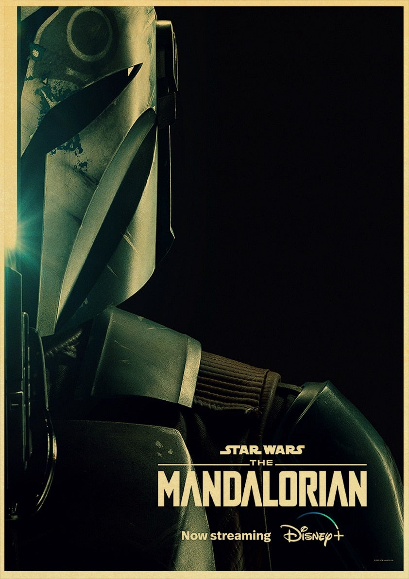 Affiche Gloire Star Wars The Mandalorian