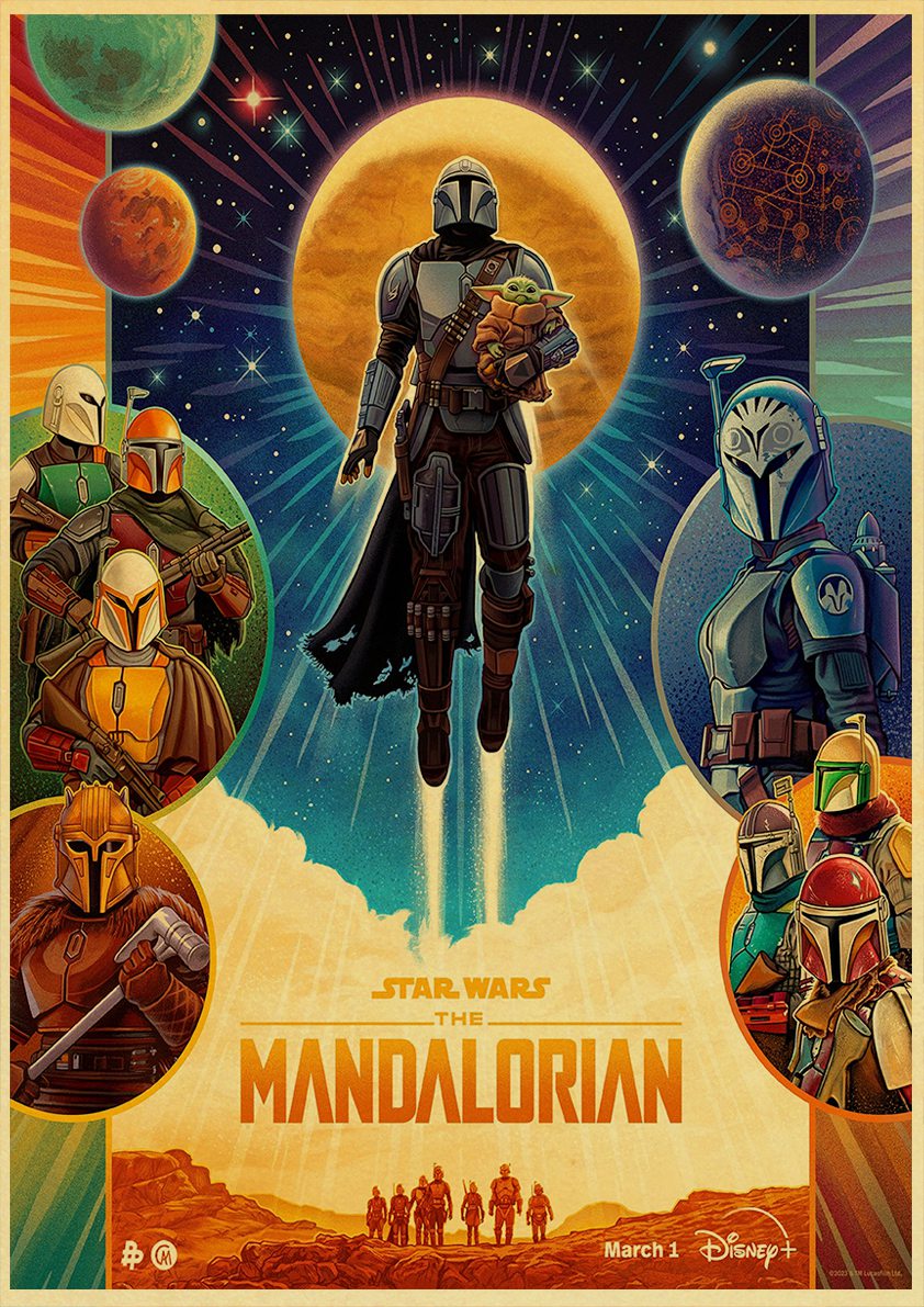 Affiche Chapter Star Wars The Mandalorian