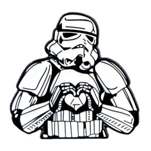 Pin's Star Wars Amour en coloris métal 2