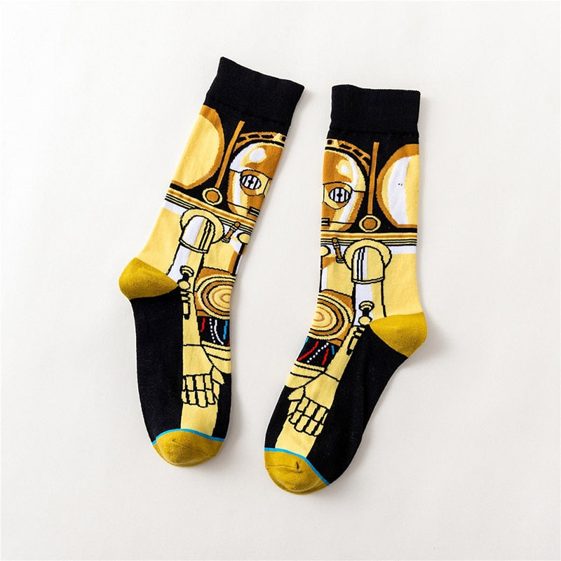 Chaussettes Star Wars C3PO pour collection et quotidien