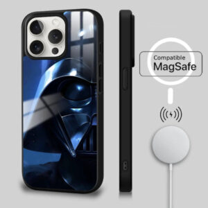 Coque iPhone Star Wars Vador bleu