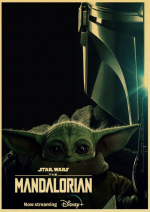 Affiche teaser Star Wars The Mandalorian