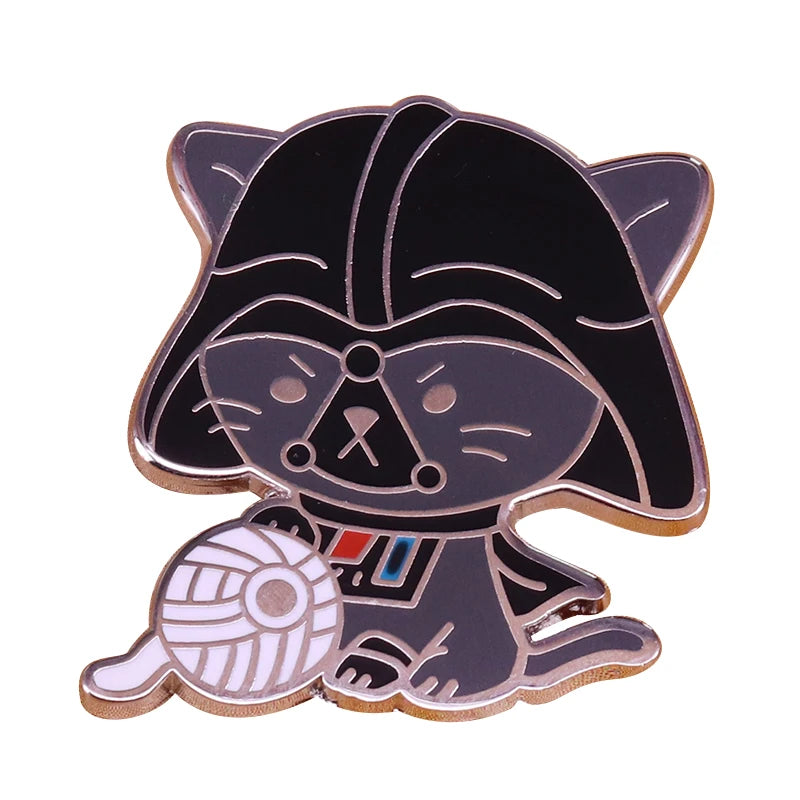 Pin's Star Wars Chat mécontent