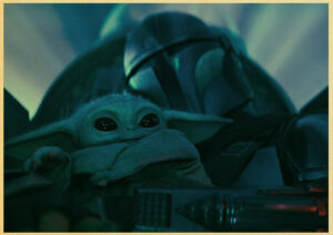 Affiche Star Wars The Mandalorian scene Cockpit